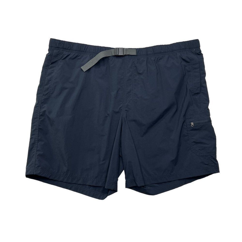Columbia Shorts Men's Dark Blue Omni-Shade Athletic Shorts‎